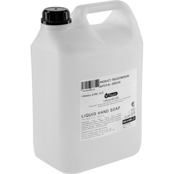 Savon pour hôtel Circular Life en bidon V-Touch; 5000 ml; transparent; 2 pièce(s) / Lot