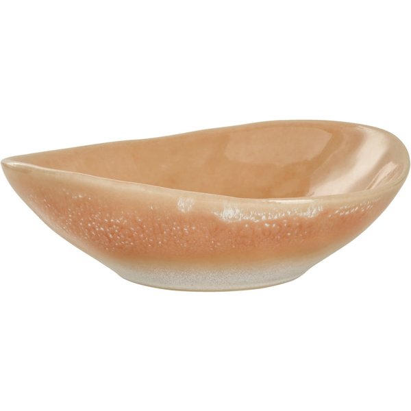 6x VEGA Coupelle et saladier Cascais organique, ovale; 0.2 l, 15x12.5x4 cm (LxlxH); abricot; 6 pièce(s) / Lot