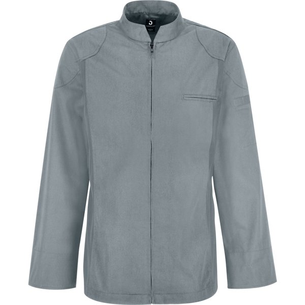 JOBELINE Giacca da cuoco Racer maniche lunghe; Taglia 48; grigio