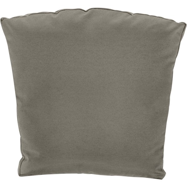 2x VEGA Coussin de dossier Esperia; 50x12x45 cm (lxLxH); kaki; uni, conique; 2 pièce(s) / Lot