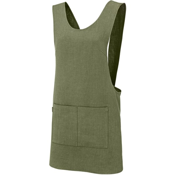 JOBELINE Grembiule Ramie; 70x114 cm (LxL); verde oliva