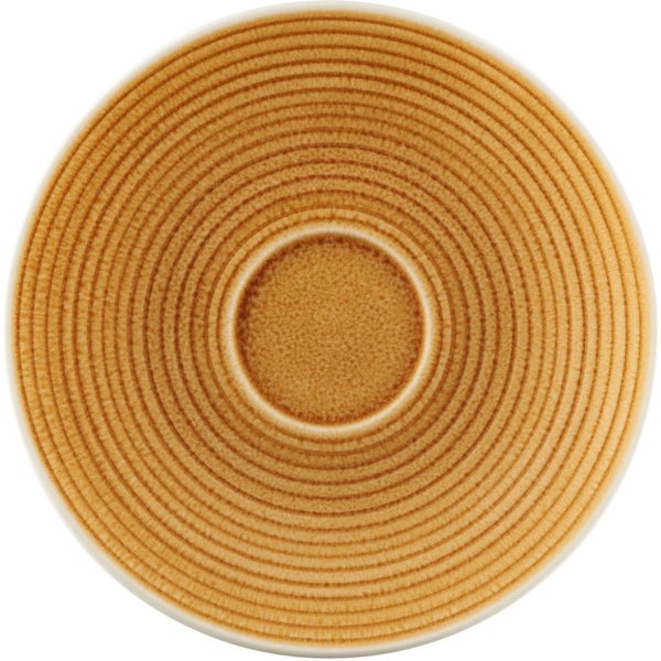 6x PULSIVA Sous-tasse café Spirit; 15 cm (Ø); brun; rond(e); 6 pièce(s) / Lot