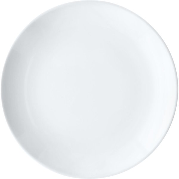6x VEGA Piatto Ponta piano; 16.5x2.3 cm (ØxH); bianco; rotonda; 6 pz. / Pacco