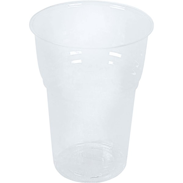 Bicchiere per smoothie e frullati PLA NATUREStar; 410 ml, 8.5x11.2 cm (ØxH); trasparente; 0.3 l Segno di riempimento, 50 pz. / Pacco
