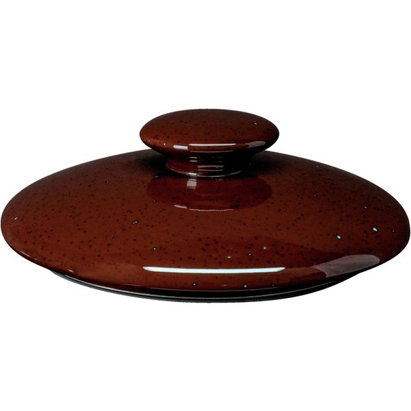6x VEGA Coperchio Alessia per tazza consommè; 12.5 cm (Ø); marrone; 6 pz. / Pacco