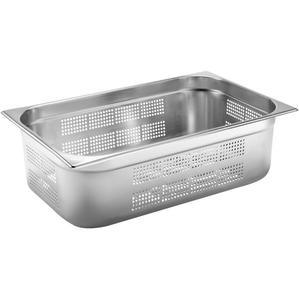 PULSIVA Bac Gastro GN 1/1 Basic perforé; GN 1/1, 21 l, 53x32.5x15 cm (LxlxP); argenté