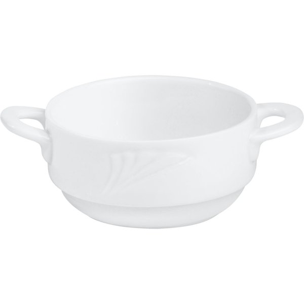 6x PULSIVA Bol à soupe Swing 2.0; 22 cl, 10x5 cm (ØxH); blanc; rond(e); 6 pièce(s) / Lot
