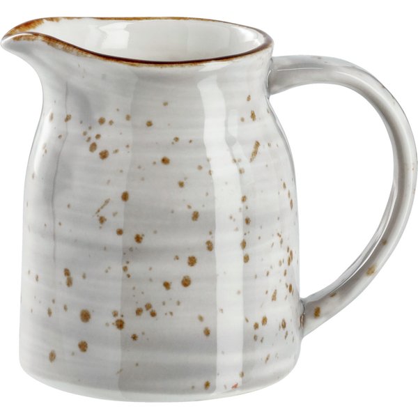 6x VEGA Pot à lait/saucière Nebro; 17 cl, 5.3x8 cm (ØxH); gris clair; 6 pièce(s) / Lot