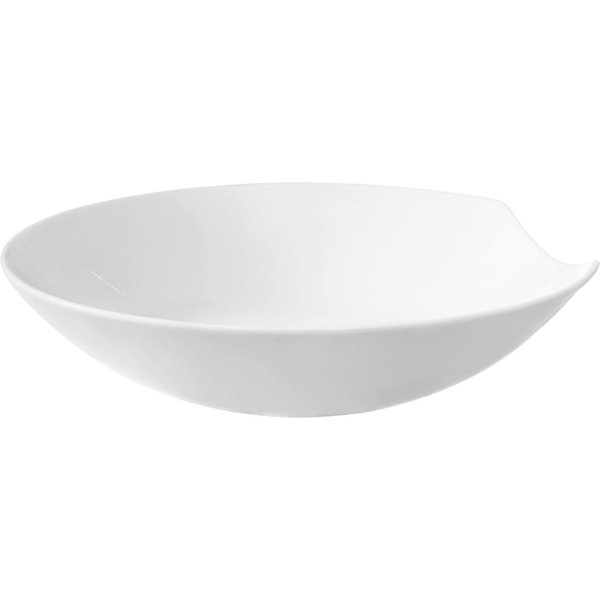 6x VEGA Piatto Contrast fondo; 500 ml, 19x4.4 cm (ØxH); bianco; rotonda; 6 pz. / Pacco