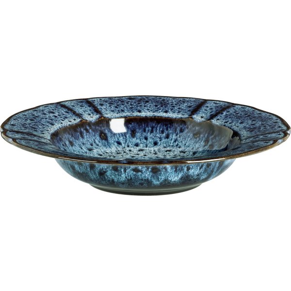 6x VEGA Assiette Amelina creuse; 30 cl, 23x4.7 cm (ØxH); bleu; rond(e); 6 pièce(s) / Lot