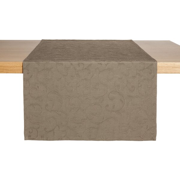 ERWIN M. Runner tavola Biella; 40x170 cm (LxL); moka; rettangolare