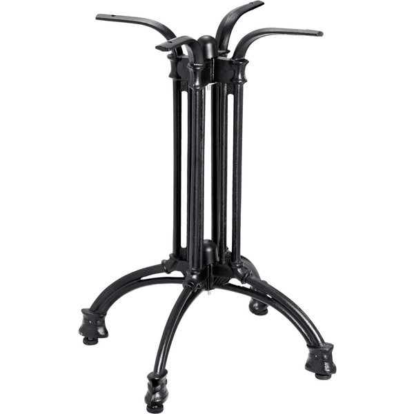 VEGA Base per tavolo Elegance; 44x44x72 cm (LxLxH); nero