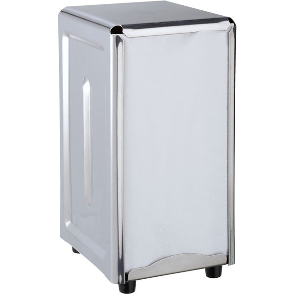 PULSIVA Portatovaglioli Entlada; 9.5x19x11.5 cm (LxHxP); acciaio inox