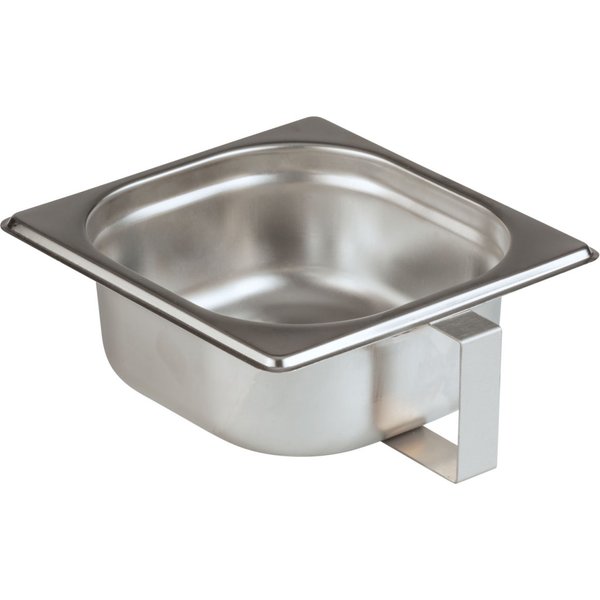 2x PULSIVA Contenitore gastronorm 1/6 Torno; GN 1/6, 17.6x16.2x6.5 cm (LxLxP); argento; 2 pz. / Pacco