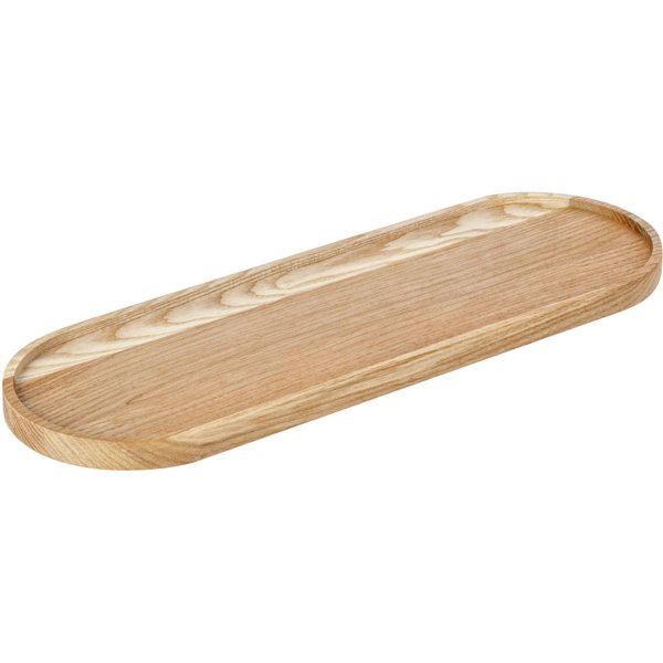 VEGA Planchette Magazzolo; 36x12x1.5 cm (LxlxH); frêne naturel; ovale