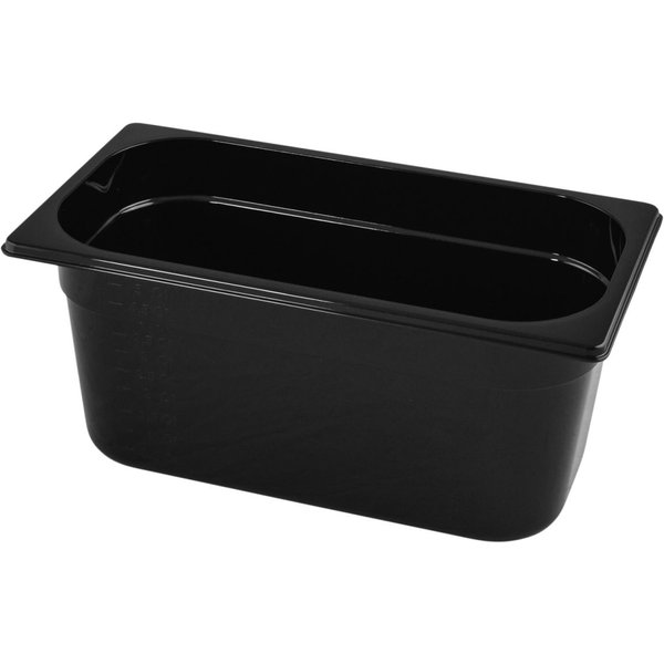 VEGA Contenitore gastronorm 1/3 Nero; GN 1/3, 5.5 l, 32.5x17.5x15 cm (LxLxP); nero