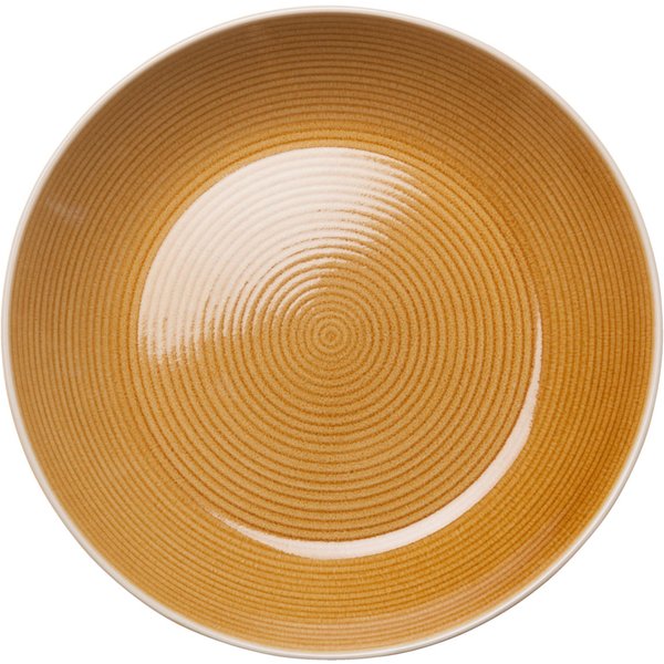 4x PULSIVA Assiette Spirit creuse; 80 cl, 24x4.5 cm (ØxH); brun; rond(e); 4 pièce(s) / Lot
