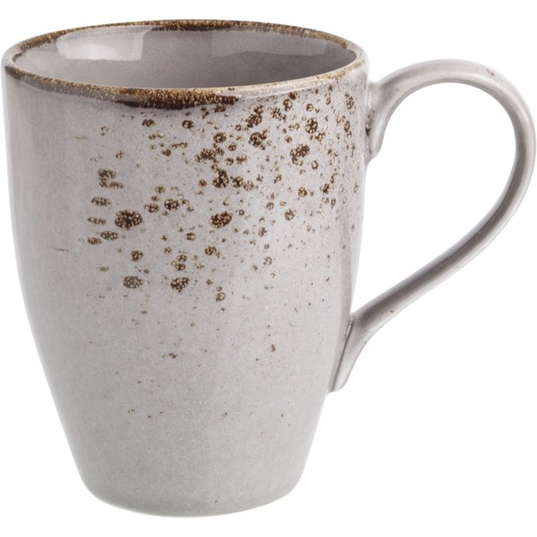 6x VEGA Tazza mug con manico Palana; 300 ml, 8.5x10.5 cm (ØxH); grigio; rotonda; 6 pz. / Pacco