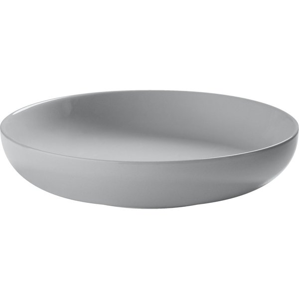 6x PULSIVA Piatto Guscia fondo; 430 ml, 17.3x3.8 cm (ØxH); grigio; rotonda; 6 pz. / Pacco