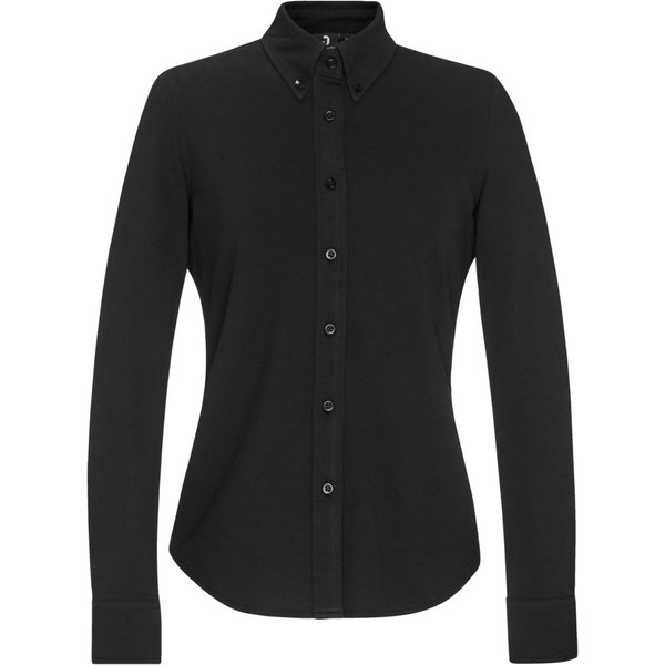JOBELINE Camicetta Piqué Maniche lunghe; Taglia XS; nero