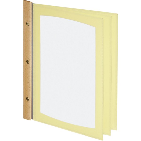 PULSIVA Portamenu Mias; A4, 25.5x33 cm (LxH); beige