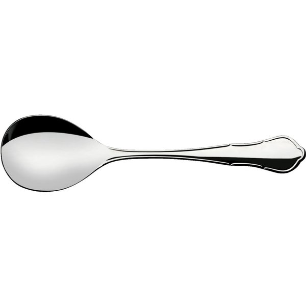VEGA Cucchiaio da servizio Chippendale; 22.4 cm (L); argento, manico argento