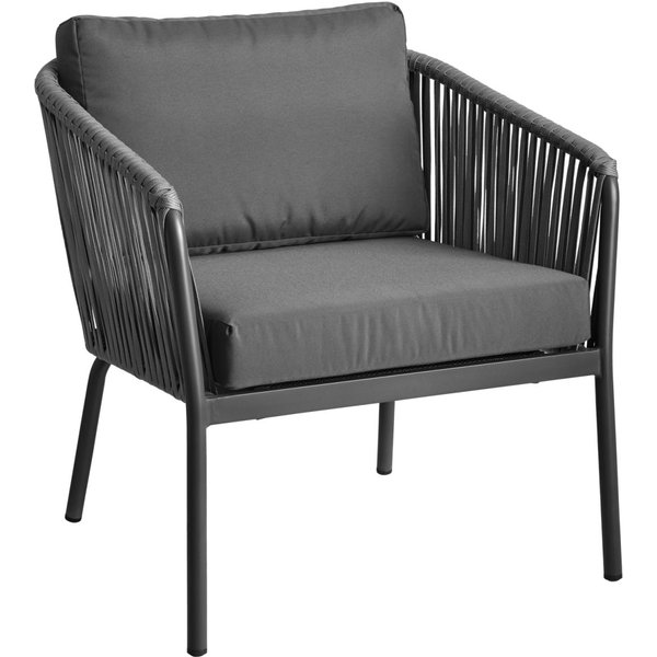 Poltrona da esterno Esperia VEGA; 80x75x79 cm (LxPxH); antracite