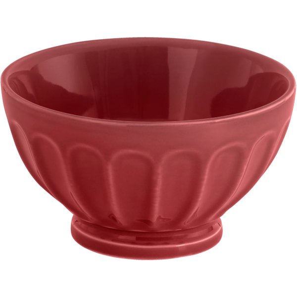 6x VEGA Bol Bel Colore; 0.46 l, 13.5x7.5 cm (ØxH); rouge; 6 pièce(s) / Lot
