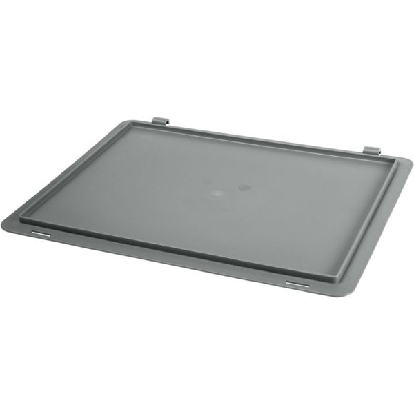 PULSIVA Couvercle pour caisse de transport 10040418; 40x30 cm (Lxl); gris