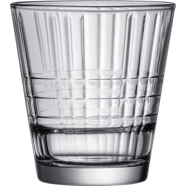 6x Arcoroc Tumbler Stack up Cross; 260 ml, 8x9.2 cm (ØxH); trasparente; 6 pz. / Pacco