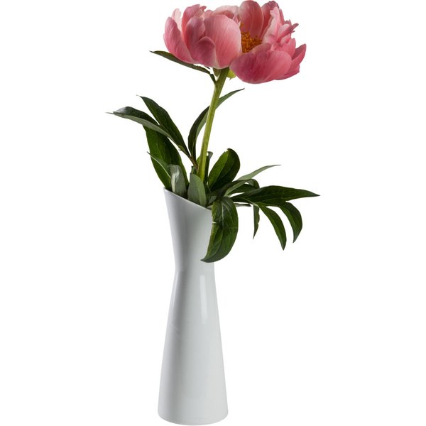 4x PULSIVA Vase Floare; 6x20.6 cm (ØxH); blanc; 4 pièce(s) / Lot