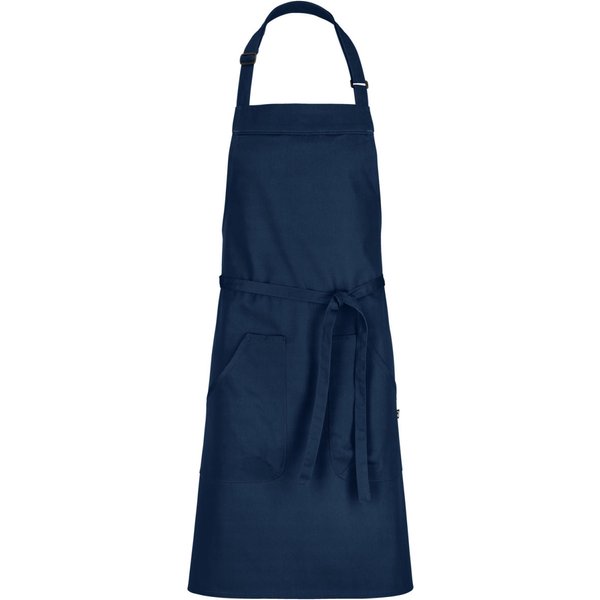 JOBELINE Tablier à bavette Gabo 88x80 cm; 88x80 cm (Lxl); bleu marine