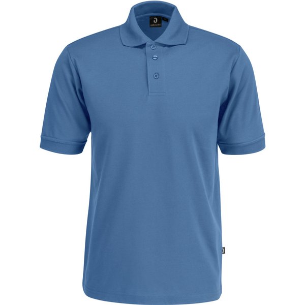 JOBELINE Polo homme Fly manches courtes; Taille 4XL; bleu grisé
