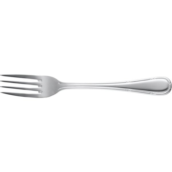 12x PULSIVA Fourchette de table Marbella; 20.2 cm (L); argenté, Poignée argenté; 12 pièce(s) / Lot