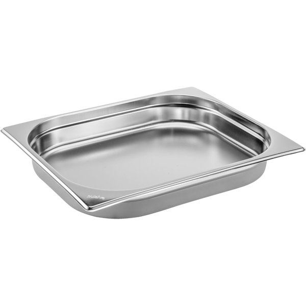 PULSIVA Contenitore gastronorm 1/2 Basic; GN 1/2, 2.4 l, 32.5x26.5x4 cm (LxLxP); argento