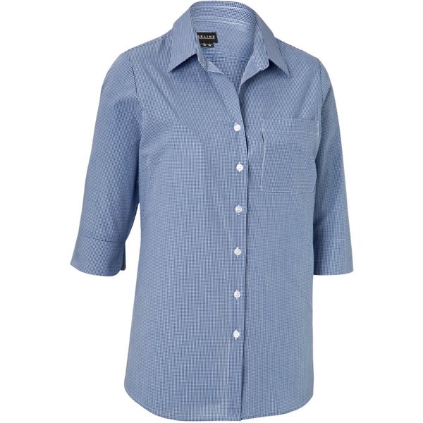 JOBELINE Chemisier femme Harper manches 3/4; Taille 36; bleu marine