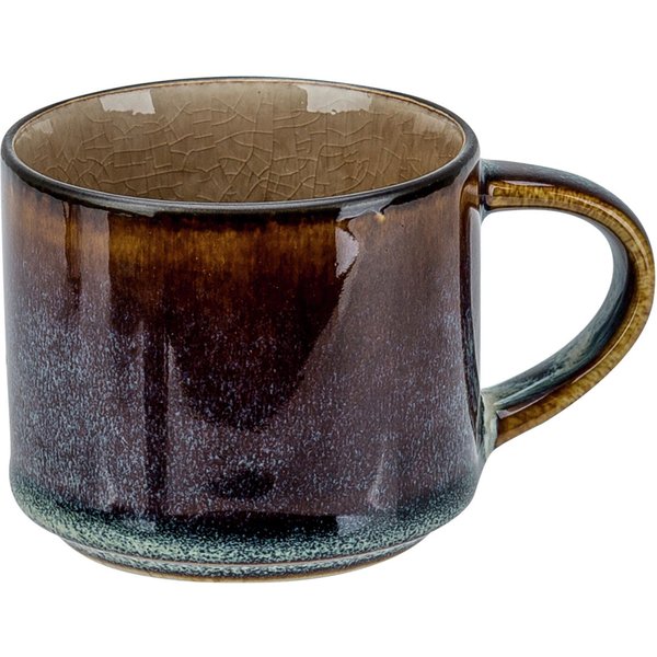 6x Cosy & Trendy Tasse à café expresso Quintana; 10 cl, 7x7 cm (ØxH); ambre; 6 pièce(s) / Lot