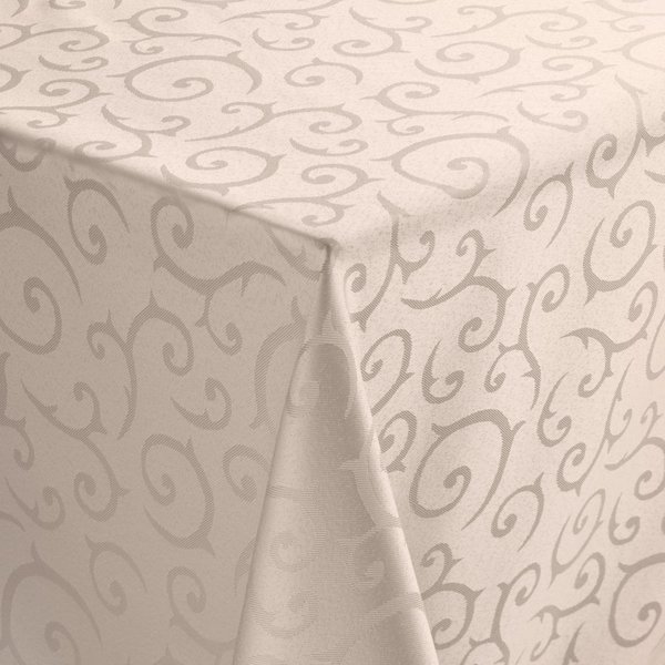 PULSIVA Nappe Antalya; 130x220 cm (lxL); argenté; rectangulaire