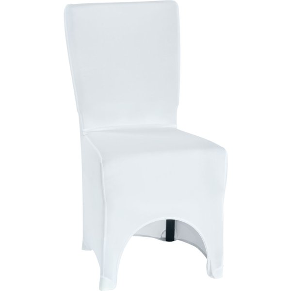 PULSIVA Housse de chaise Banquet avec ouverture; 45x43x97 cm (lxLxH); blanc