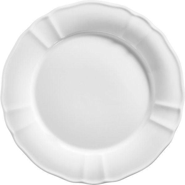 6x VEGA Piatto Amely piano; 28 cm (Ø); bianco; rotonda; 6 pz. / Pacco