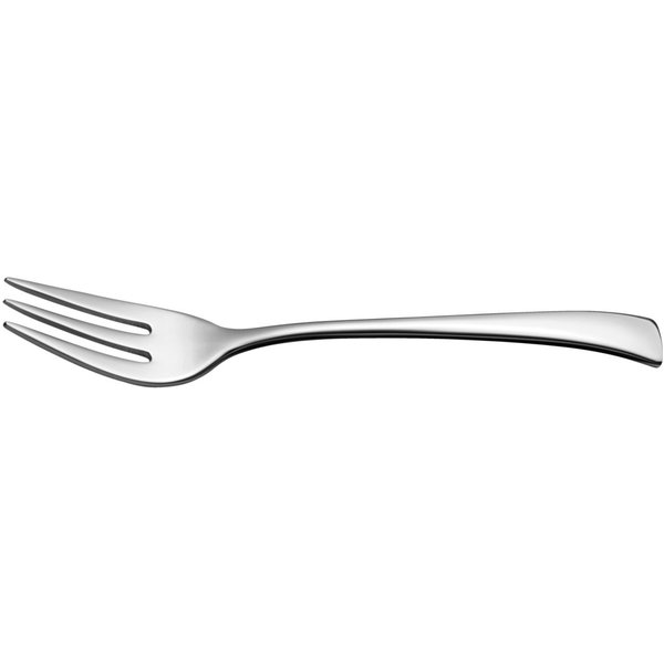 12x VEGA Fourchette à gâteau Controverse; 14.2 cm (L); argenté, Poignée argenté; 12 pièce(s) / Lot