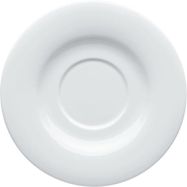 6x VEGA Piattino per tazza consommè Pallais; 17 cm (Ø); bianco; rotonda; 6 pz. / Pacco