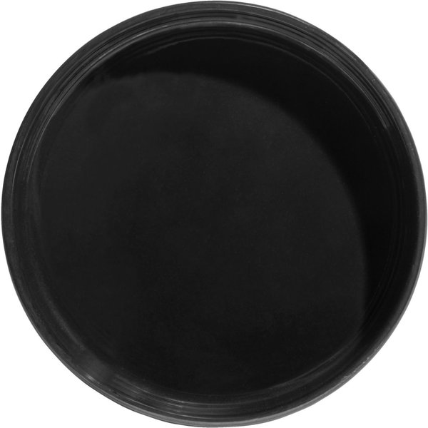 4x VEGA Assiette Skady avec bord haut; 25 cl, 13.5x3 cm (ØxH); noir; rond(e); 4 pièce(s) / Lot