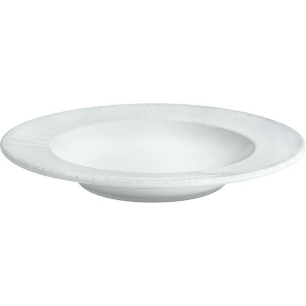 6x VEGA Assiette Caju creuse, avec aile; 30 cl, 23 cm (Ø); blanc/gris; rond(e); 6 pièce(s) / Lot