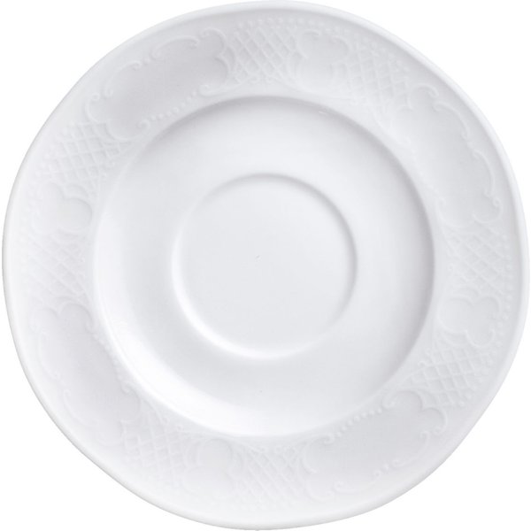6x VEGA Piattino espresso Minuett; 11.5 cm (Ø); bianco; rotonda; 6 pz. / Pacco