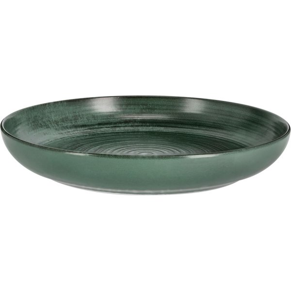 4x VEGA Piatto Etana fondo; 1200 ml, 26x4.5 cm (ØxH); verde; rotonda; 4 pz. / Pacco