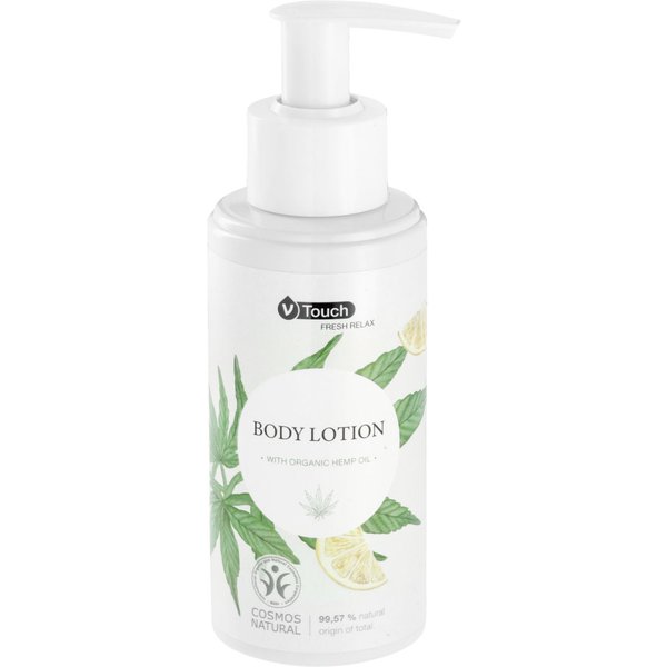 6x V-Touch Crema per il corpo per hotel Fresh Relax in dispenser; 140 ml; bianco crema; 6 pz. / Pacco