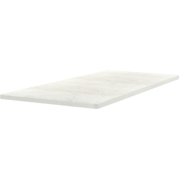 PULSIVA Piano per tavolo Sevelit rettangolare; 115x70 cm (LxL); bianco; rettangolare
