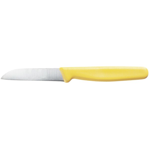 PULSIVA Coltello per verdure Marcata; lunghezza lama 8 cm, 18 cm (L); giallo