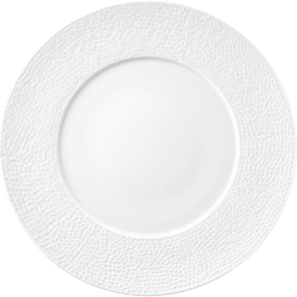 4x VEGA Piatto Pike piano; 31 cm (Ø); bianco; rotonda; 4 pz. / Pacco